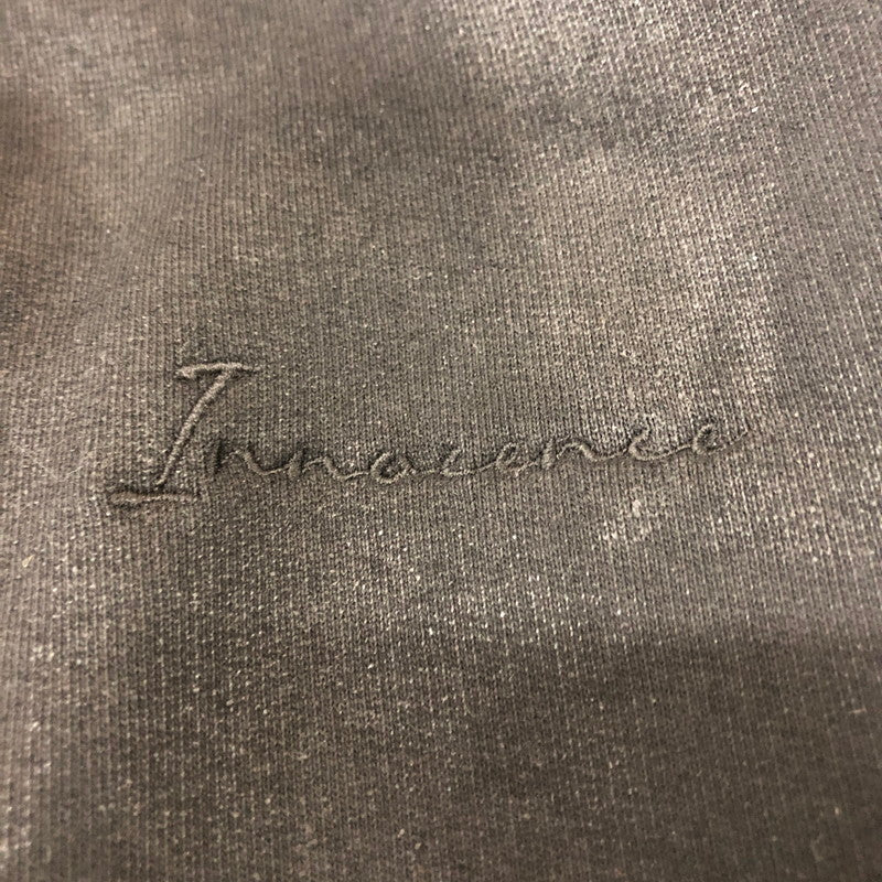 【現状渡し品】【メンズ】 INNOCENCE NYC イノセンスニューヨーク WAX SWEAT PNTS INWASP01 ワックス スウェット パンツ ボトムス 153-260117-yy-10-tei サイズ：L カラー：ブラック 万代Net店