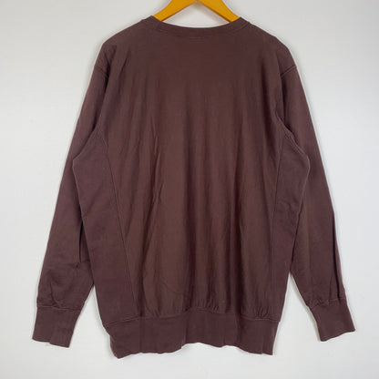 【中古品】【メンズ】 19AW SUPER HIGH GAUGE SWEAT P/O A9AP01SU スーパー ハイゲージ スウェット プルオーバー トップス トレーナー 140-260124-ko-24-tei サイズ：4 カラー：レッドブラウン 万代Net店