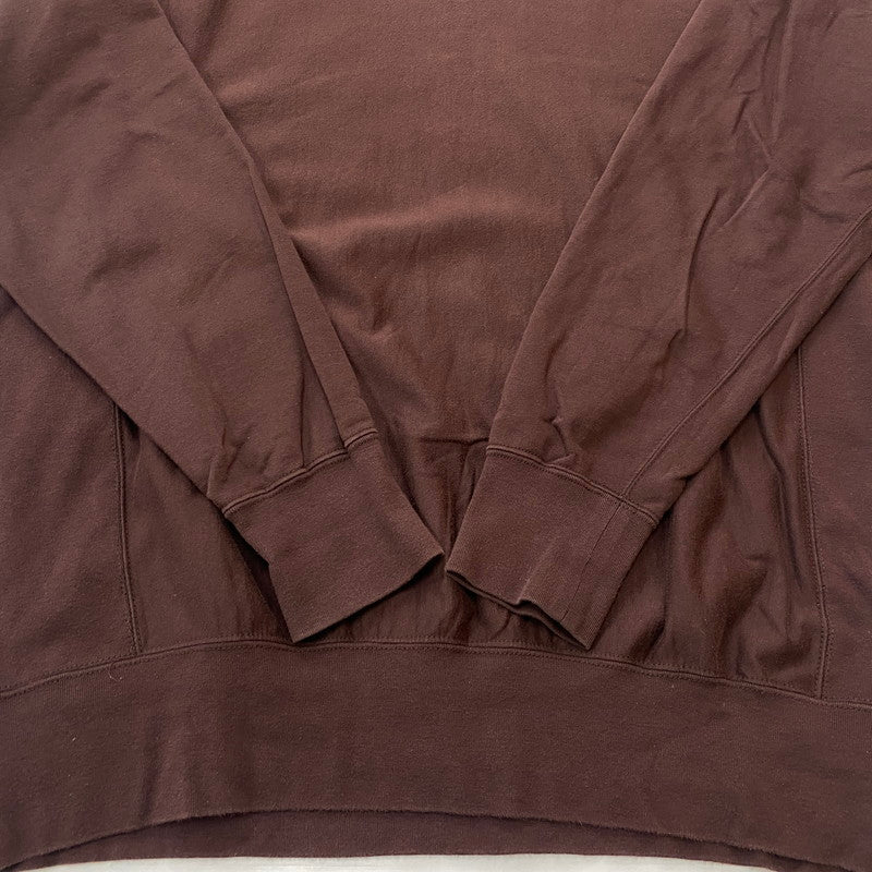 【中古品】【メンズ】 19AW SUPER HIGH GAUGE SWEAT P/O A9AP01SU スーパー ハイゲージ スウェット プルオーバー トップス トレーナー 140-260124-ko-24-tei サイズ：4 カラー：レッドブラウン 万代Net店