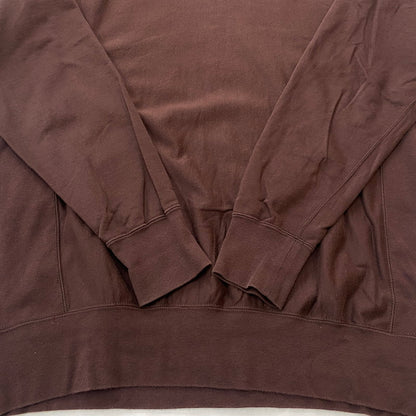 【中古品】【メンズ】 19AW SUPER HIGH GAUGE SWEAT P/O A9AP01SU スーパー ハイゲージ スウェット プルオーバー トップス トレーナー 140-260124-ko-24-tei サイズ：4 カラー：レッドブラウン 万代Net店