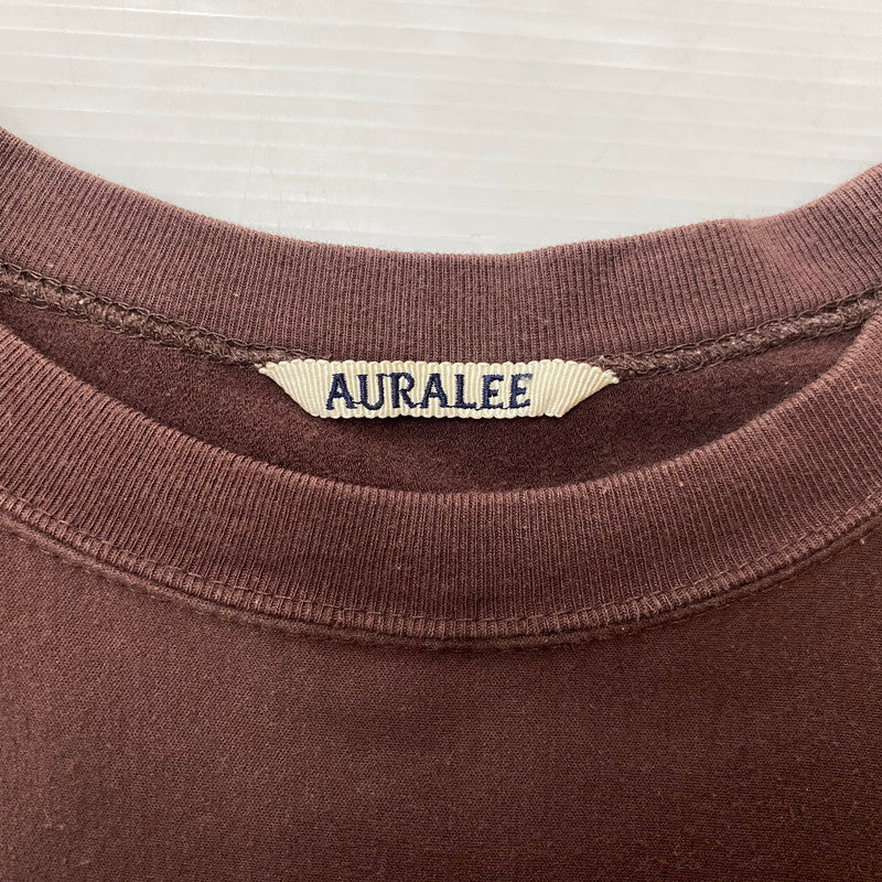 【中古品】【メンズ】 19AW SUPER HIGH GAUGE SWEAT P/O A9AP01SU スーパー ハイゲージ スウェット プルオーバー トップス トレーナー 140-260124-ko-24-tei サイズ：4 カラー：レッドブラウン 万代Net店