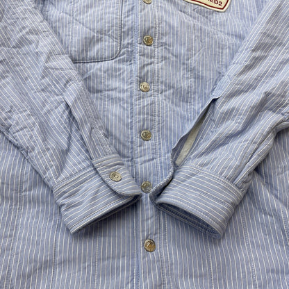 【中古品】【メンズ】 DSQUARED2 ディースクエアード COTTON JACKET S71DM0608 S76716 コットン ジャケット アウター 141-260117-ko-11-fuz サイズ：XS カラー：ストライプ 万代Net店