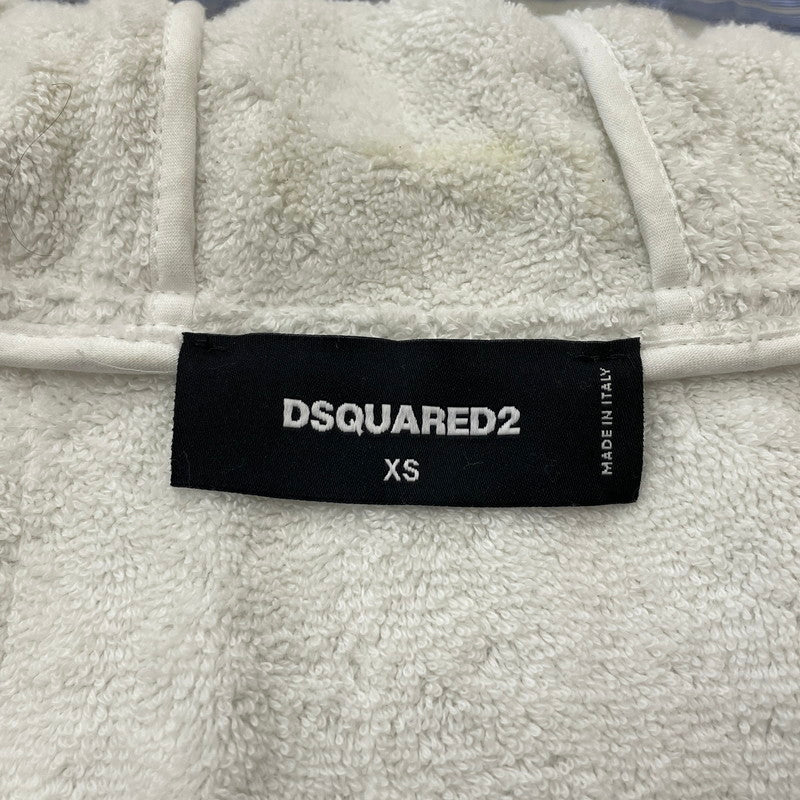 【中古品】【メンズ】 DSQUARED2 ディースクエアード COTTON JACKET S71DM0608 S76716 コットン ジャケット アウター 141-260117-ko-11-fuz サイズ：XS カラー：ストライプ 万代Net店