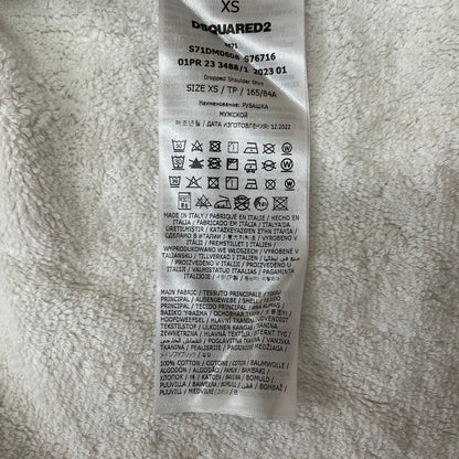 【中古品】【メンズ】 DSQUARED2 ディースクエアード COTTON JACKET S71DM0608 S76716 コットン ジャケット アウター 141-260117-ko-11-fuz サイズ：XS カラー：ストライプ 万代Net店