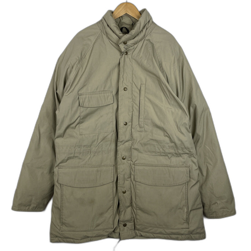 【現状渡し品】【メンズ】 Eddie Bauer エディー・バウアー 80's DOWN JACKET VINTAGE 80年代 ダウンジャケット アウター ヴィンテージ コート 144-260117-ko-08-tei サイズ：サイズ不明 カラー：ベージュ 万代Net店