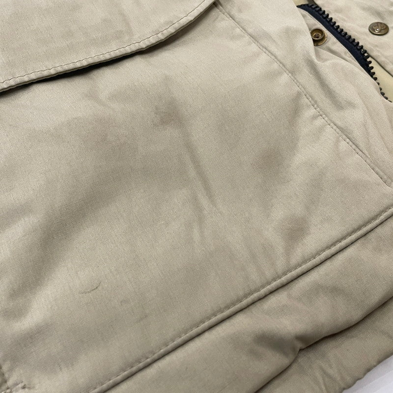 【現状渡し品】【メンズ】 Eddie Bauer エディー・バウアー 80's DOWN JACKET VINTAGE 80年代 ダウンジャケット アウター ヴィンテージ コート 144-260117-ko-08-tei サイズ：サイズ不明 カラー：ベージュ 万代Net店