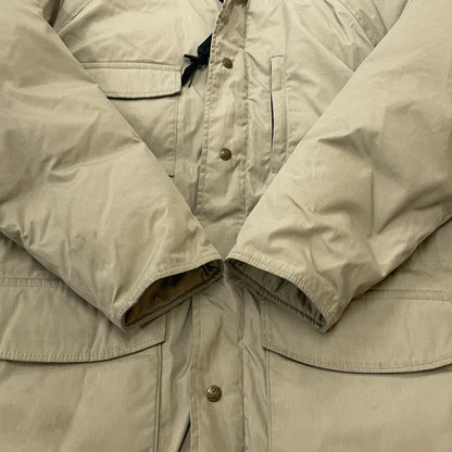 【現状渡し品】【メンズ】 Eddie Bauer エディー・バウアー 80's DOWN JACKET VINTAGE 80年代 ダウンジャケット アウター ヴィンテージ コート 144-260117-ko-08-tei サイズ：サイズ不明 カラー：ベージュ 万代Net店