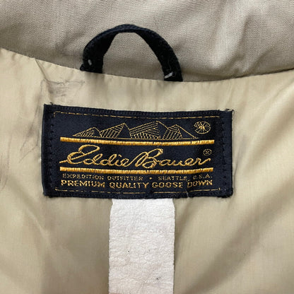 【現状渡し品】【メンズ】 Eddie Bauer エディー・バウアー 80's DOWN JACKET VINTAGE 80年代 ダウンジャケット アウター ヴィンテージ コート 144-260117-ko-08-tei サイズ：サイズ不明 カラー：ベージュ 万代Net店