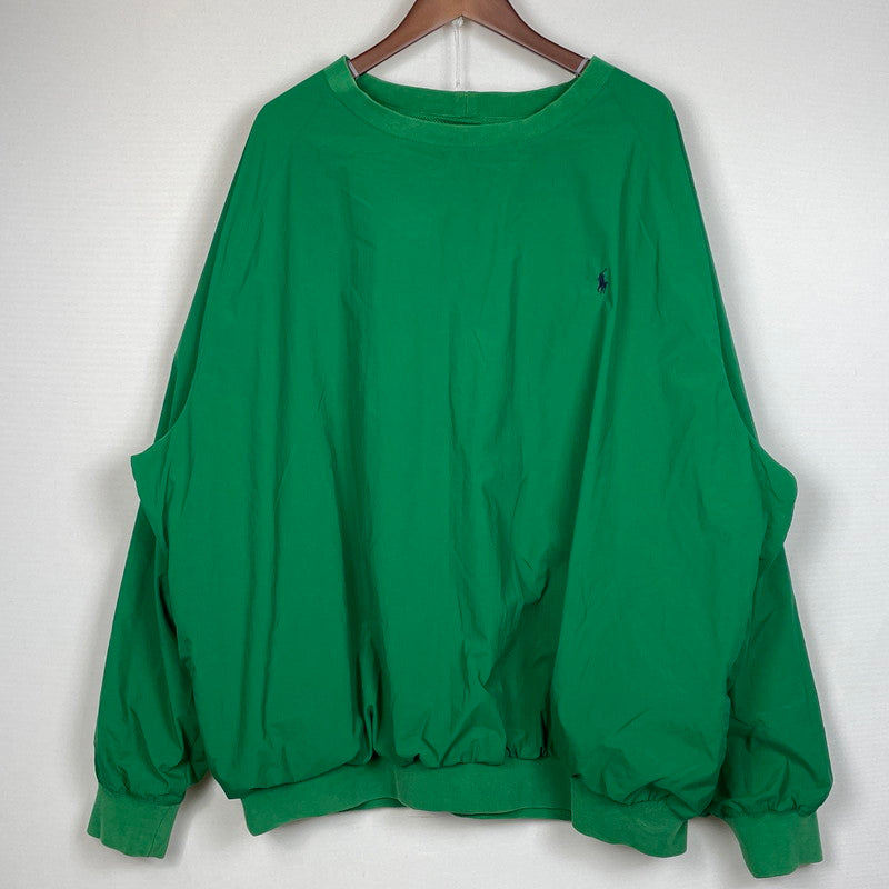 【中古品】【メンズ】 POLO RALPH LAUREN ポロ ラルフ ローレン 90's NYLON PULLOVER 90年代 ナイロン プルオーバー アウター 145-260801-sa-13-tei サイズ：XL カラー：グリーン 万代Net店