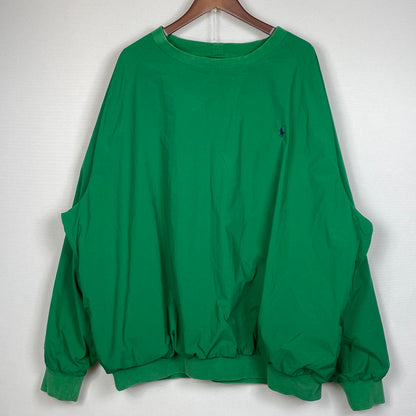 【中古品】【メンズ】 POLO RALPH LAUREN ポロ ラルフ ローレン 90's NYLON PULLOVER 90年代 ナイロン プルオーバー アウター 145-260801-sa-13-tei サイズ：XL カラー：グリーン 万代Net店