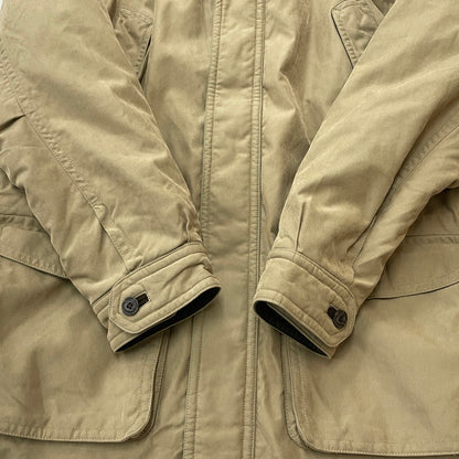 【中古品】【メンズ】 L.L.Bean エルエルビーン WOOL LINER NYLON COAT ウールライナー ナイロン コート アウター ジャケット 144-260117-ko-16-tei サイズ：L カラー：ベージュ 万代Net店