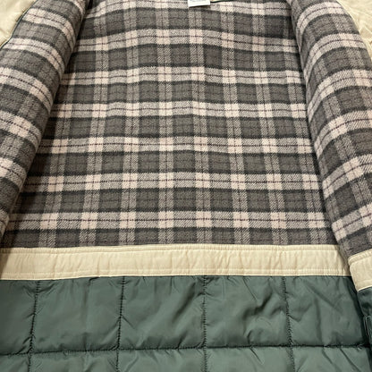【中古品】【メンズ】 L.L.Bean エルエルビーン WOOL LINER NYLON COAT ウールライナー ナイロン コート アウター ジャケット 144-260117-ko-16-tei サイズ：L カラー：ベージュ 万代Net店