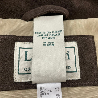 【中古品】【メンズ】 L.L.Bean エルエルビーン WOOL LINER NYLON COAT ウールライナー ナイロン コート アウター ジャケット 144-260117-ko-16-tei サイズ：L カラー：ベージュ 万代Net店
