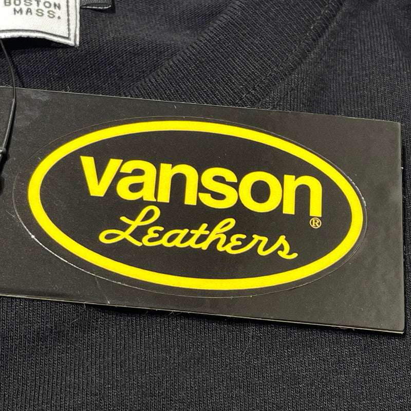 【中古品】【メンズ】 ANSON アンソン PRINT L/S TEE SP-T-44 プリント ロング スリーブ Tシャツ 長袖 トップス 145-260807-sa-07-tei サイズ：XL カラー：ブラック 万代Net店