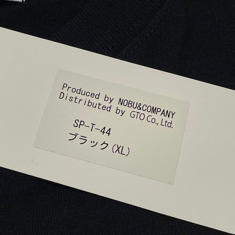 【中古品】【メンズ】 ANSON アンソン PRINT L/S TEE SP-T-44 プリント ロング スリーブ Tシャツ 長袖 トップス 145-260807-sa-07-tei サイズ：XL カラー：ブラック 万代Net店