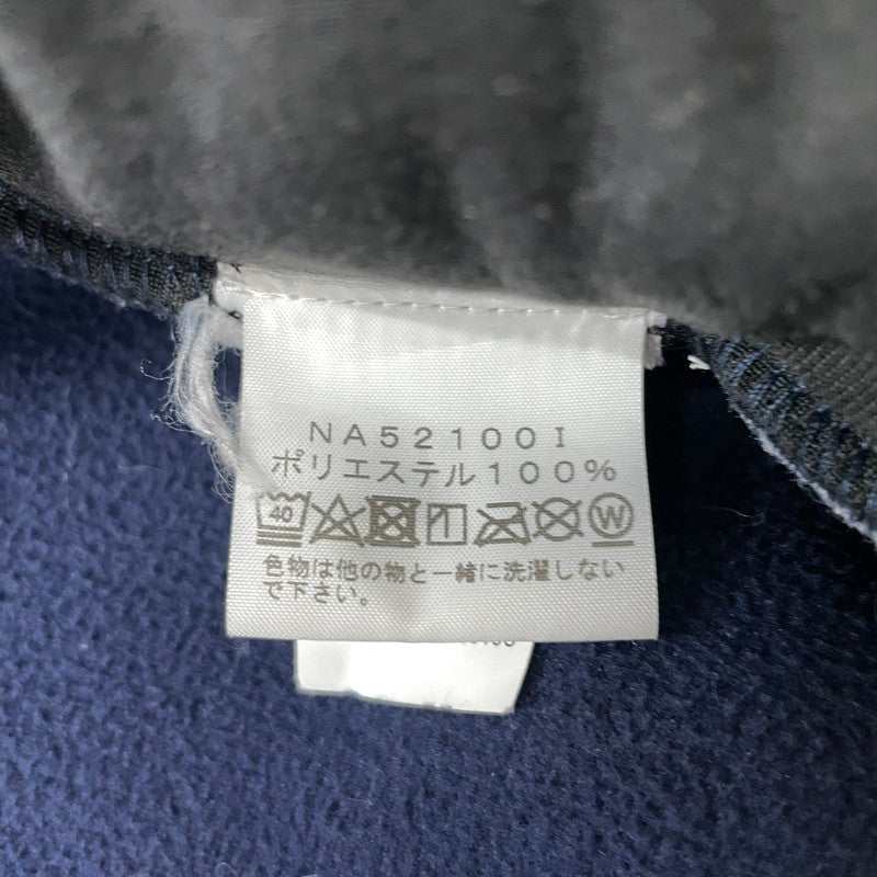 【中古品】【メンズ】 Supreme シュプリーム × THE NORTH FACE ザ・ノースフェイス 別注 コラボ 21AW BLEACHED DENIM PRINT FLEECE JACKET ""INDIGO"" NA52100I ブリーチド デニム プリント フリース ジャケット ライトアウター 149-260119-yo-16-fuz サイズ：XL カラー：インディゴ 万代Net店