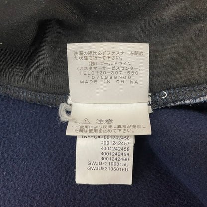 【中古品】【メンズ】 Supreme シュプリーム × THE NORTH FACE ザ・ノースフェイス 別注 コラボ 21AW BLEACHED DENIM PRINT FLEECE JACKET ""INDIGO"" NA52100I ブリーチド デニム プリント フリース ジャケット ライトアウター 149-260119-yo-16-fuz サイズ：XL カラー：インディゴ 万代Net店