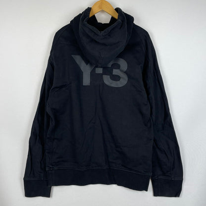 【中古品】【メンズ】 Y-3 ワイスリー BACK LOGO PULLOVER HOODIE FJ0354 バックロゴ プルオーバー フーディ トップス パーカー 140-260119-yy-03-fuz サイズ：XL カラー：ブラック　 万代Net店