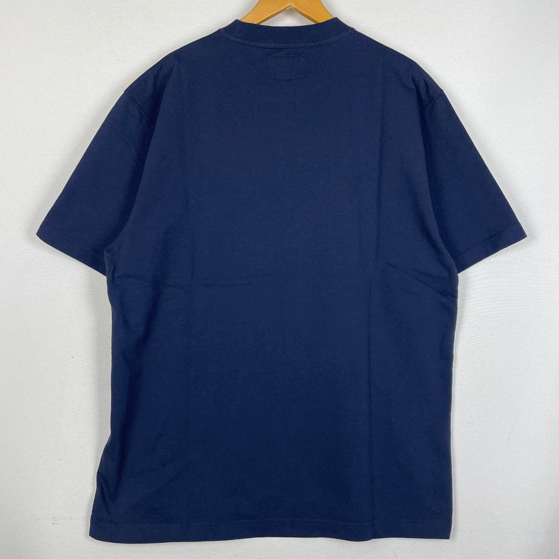 【中古品】【メンズ】 BEAMS HEART ビームスハート × PALACE パレス 別注 コラボ GRAPHIC TEE 38-08-0048-156 グラフィック Tシャツ 半袖 トップス 142-260119-yy-22-tei サイズ：L カラー：ネイビー 万代Net店