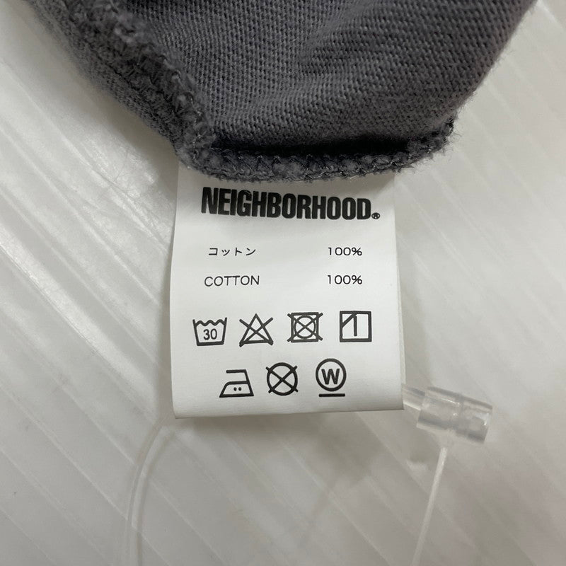 【中古品】【メンズ】 NEIGHBORHOOD ネイバーフッド × ANARCHIC ADJUSTMENT アナーキック アジャストメント 別注 コラボ S/S TEE 242PCAJN-ST02S ショートスリーブ Tシャツ 半袖 トップス 142-260119-yy-20-tei サイズ：M カラー：グレー 万代Net店