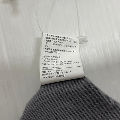 【中古品】【メンズ】 NEIGHBORHOOD ネイバーフッド × ANARCHIC ADJUSTMENT アナーキック アジャストメント 別注 コラボ S/S TEE 242PCAJN-ST02S ショートスリーブ Tシャツ 半袖 トップス 142-260119-yy-20-tei サイズ：M カラー：グレー 万代Net店