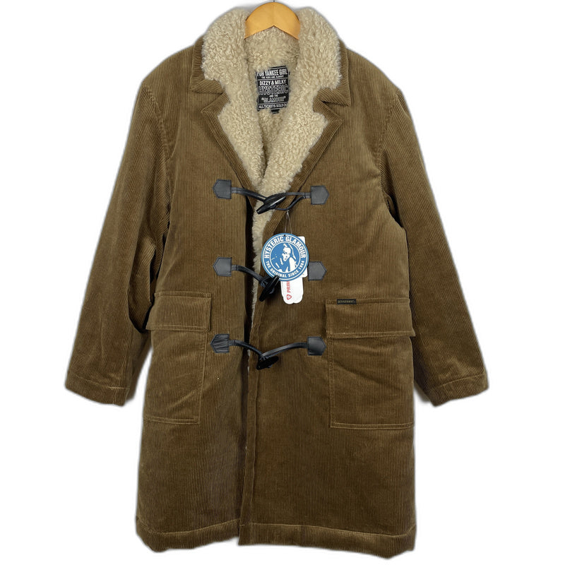 【中古品】【メンズ】 HYSTERIC GLAMOUR ヒステリックグラマー RANCH COAT 02253AC04 ランチコート アウター 140-260119-yy-18-tei サイズ：M カラー：ブラウン 万代Net店