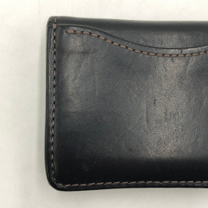 【現状渡し品】【メンズ】 WILDSWANS ワイルドスワンズ SADDLE PULL UP TONGUE サドル プルアップ タング 財布 コインケース 小銭入れ 200-260118-yy-03-tei カラー：ブラック 万代Net店