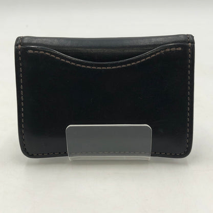 【現状渡し品】【メンズ】 WILDSWANS ワイルドスワンズ SADDLE PULL UP TONGUE サドル プルアップ タング 財布 コインケース 小銭入れ 200-260118-yy-03-tei カラー：ブラック 万代Net店
