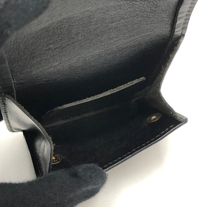 【現状渡し品】【メンズ】 WILDSWANS ワイルドスワンズ SADDLE PULL UP TONGUE サドル プルアップ タング 財布 コインケース 小銭入れ 200-260118-yy-03-tei カラー：ブラック 万代Net店