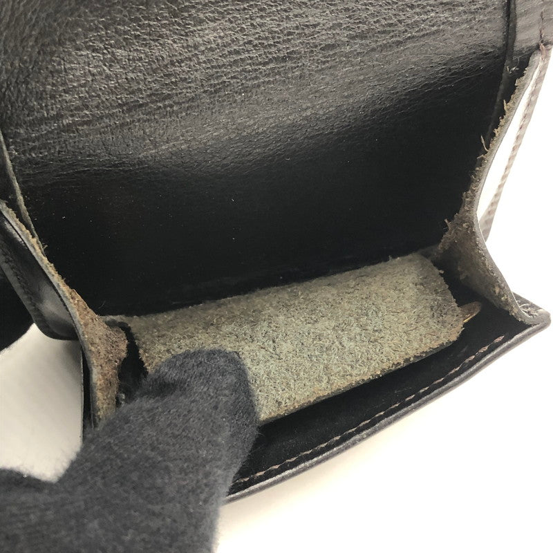 【現状渡し品】【メンズ】 WILDSWANS ワイルドスワンズ SADDLE PULL UP TONGUE サドル プルアップ タング 財布 コインケース 小銭入れ 200-260118-yy-03-tei カラー：ブラック 万代Net店