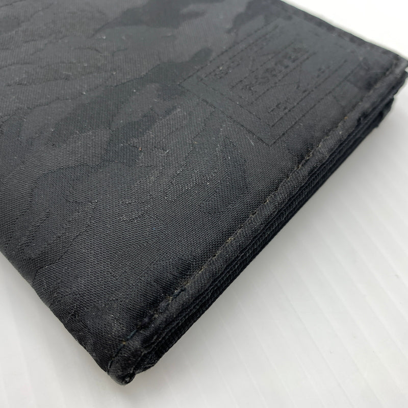 【中古品】【メンズ】 PORTER ポーター GHILLIE WALLET ギリー ウォレット 財布 二つ折り ウッドランドカモ 200-260712-ko-08-tei カラー：ブラック 万代Net店
