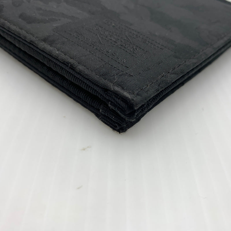 【中古品】【メンズ】 PORTER ポーター GHILLIE WALLET ギリー ウォレット 財布 二つ折り ウッドランドカモ 200-260712-ko-08-tei カラー：ブラック 万代Net店