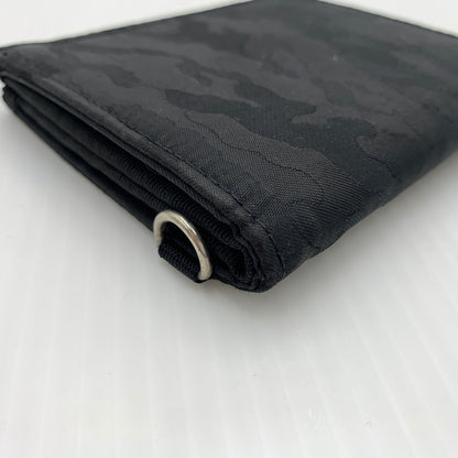 【中古品】【メンズ】 PORTER ポーター GHILLIE WALLET ギリー ウォレット 財布 二つ折り ウッドランドカモ 200-260712-ko-08-tei カラー：ブラック 万代Net店