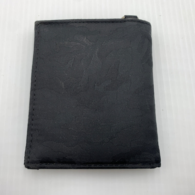 【中古品】【メンズ】 PORTER ポーター GHILLIE WALLET ギリー ウォレット 財布 二つ折り ウッドランドカモ 200-260712-ko-08-tei カラー：ブラック 万代Net店