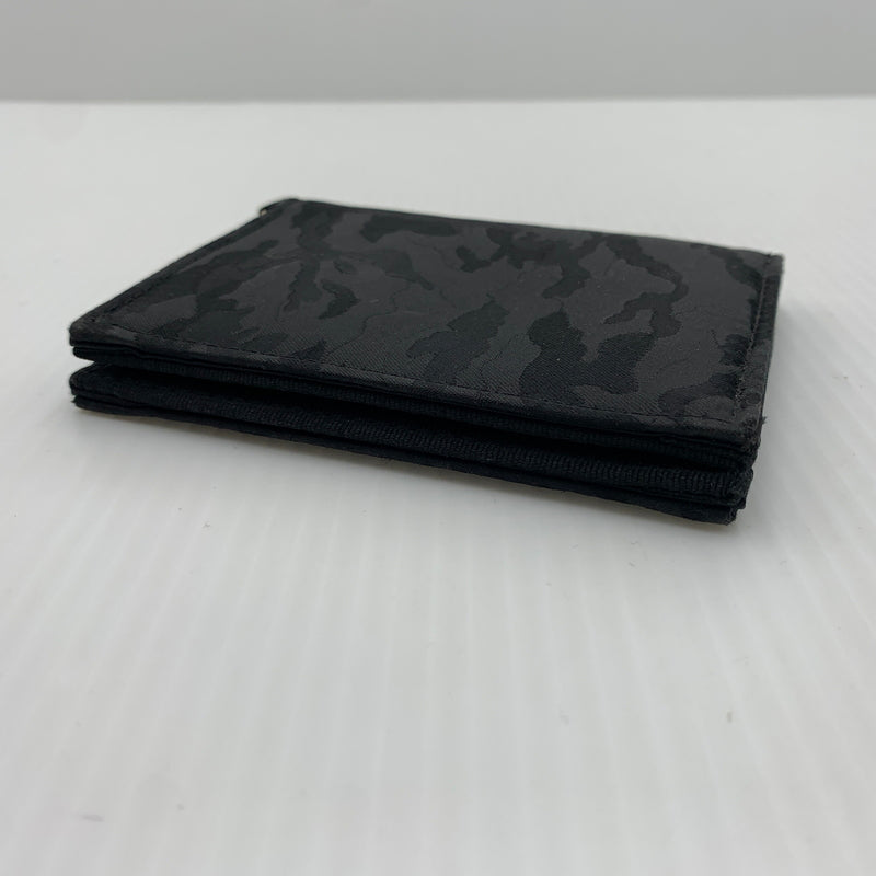 【中古品】【メンズ】 PORTER ポーター GHILLIE WALLET ギリー ウォレット 財布 二つ折り ウッドランドカモ 200-260712-ko-08-tei カラー：ブラック 万代Net店