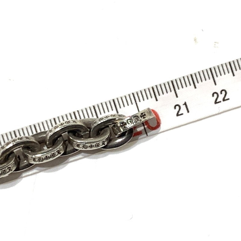 【中古品】【メンズ】 CHROME HEARTS クロムハーツ PAPER CHAIN LRG 8INCH ペーパー チェーン ラージ 8インチ ブレスレット アクセサリー 925 190-261027-ko-02-teih カラー：シルバー 万代Net店