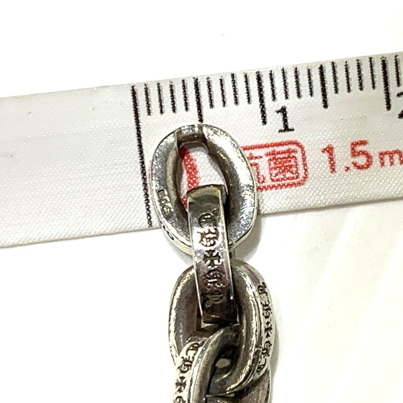 【中古品】【メンズ】 CHROME HEARTS クロムハーツ PAPER CHAIN LRG 8INCH ペーパー チェーン ラージ 8インチ ブレスレット アクセサリー 925 190-261027-ko-02-teih カラー：シルバー 万代Net店