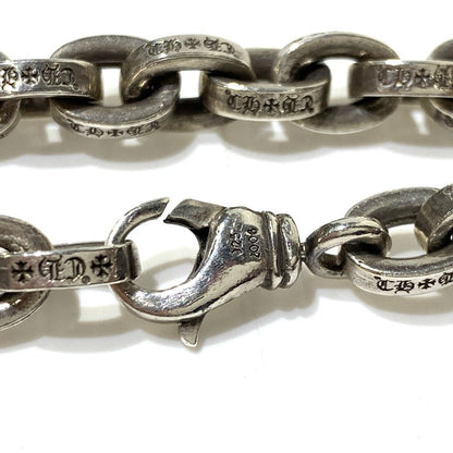 【中古品】【メンズ】 CHROME HEARTS クロムハーツ PAPER CHAIN LRG 8INCH ペーパー チェーン ラージ 8インチ ブレスレット アクセサリー 925 190-261027-ko-02-teih カラー：シルバー 万代Net店
