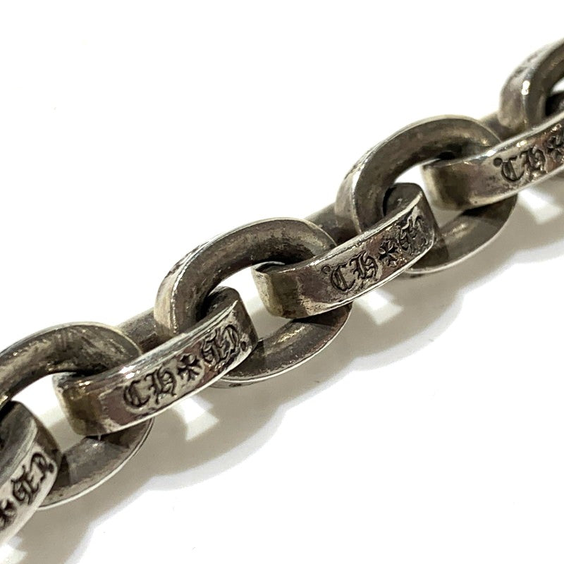 【中古品】【メンズ】 CHROME HEARTS クロムハーツ PAPER CHAIN LRG 8INCH ペーパー チェーン ラージ 8インチ ブレスレット アクセサリー 925 190-261027-ko-02-teih カラー：シルバー 万代Net店