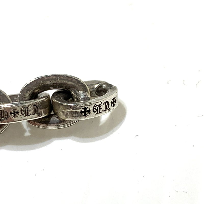 【中古品】【メンズ】 CHROME HEARTS クロムハーツ PAPER CHAIN LRG 8INCH ペーパー チェーン ラージ 8インチ ブレスレット アクセサリー 925 190-261027-ko-02-teih カラー：シルバー 万代Net店