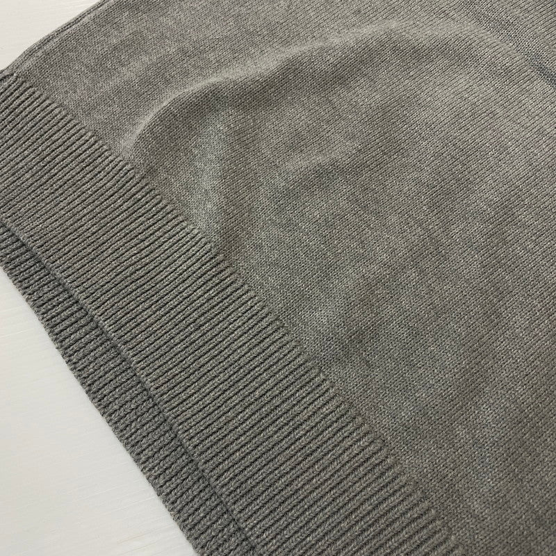 【中古美品】【メンズ】 HYSTERIC GLAMOUR ヒステリックグラマー GUITAR GIRL SWEATER 02251NS01290 ギターガール セーター 長袖 トップス ニット 140-260124-yy-03-fuz サイズ：S カラー：グレー 万代Net店