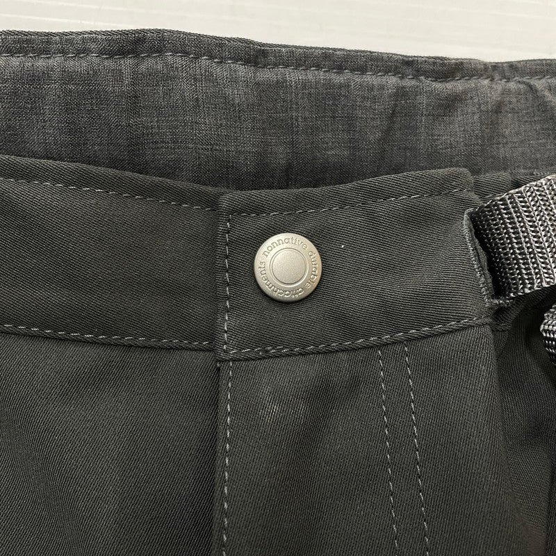 【中古品】【メンズ】 nonnative ノンネイティブ × GRAMICCI グラミチ 別注 コラボ 25AW WALKER ST EASY PANTS POLY TWILL STRETCH SOLOTEX NN-P4755 ウォーカー ST イージーパンツ ポリツイル ストレッチ ソロテックス ボトムス 151-260123-ks-22-tei サイズ：3 カラー：チャコールグレー 万代Net店