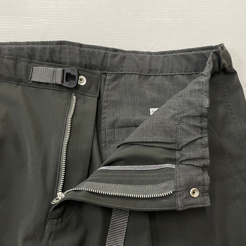 【中古品】【メンズ】 nonnative ノンネイティブ × GRAMICCI グラミチ 別注 コラボ 25AW WALKER ST EASY PANTS POLY TWILL STRETCH SOLOTEX NN-P4755 ウォーカー ST イージーパンツ ポリツイル ストレッチ ソロテックス ボトムス 151-260123-ks-22-tei サイズ：3 カラー：チャコールグレー 万代Net店