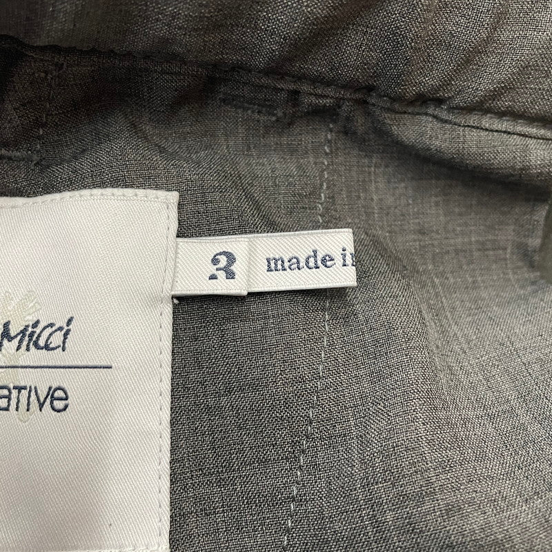 【中古品】【メンズ】 nonnative ノンネイティブ × GRAMICCI グラミチ 別注 コラボ 25AW WALKER ST EASY PANTS POLY TWILL STRETCH SOLOTEX NN-P4755 ウォーカー ST イージーパンツ ポリツイル ストレッチ ソロテックス ボトムス 151-260123-ks-22-tei サイズ：3 カラー：チャコールグレー 万代Net店