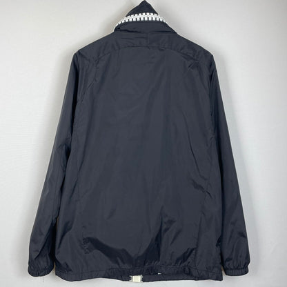 【中古品】【メンズ】 KINASHI CYCLE キナシサイクル BIG ZIP NYLON JACKET ビッグジップ ナイロンジャケット ライトアウター 147-260123-ks-11-tei サイズ：M カラー：ブラック 万代Net店