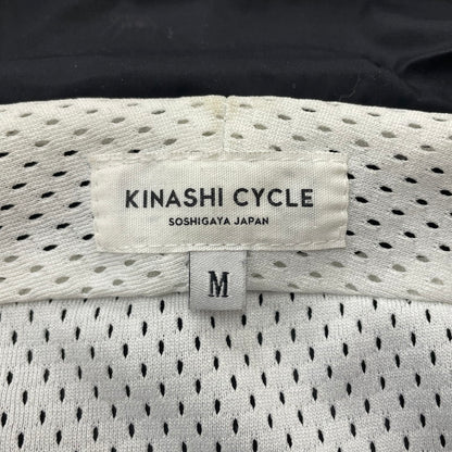 【中古品】【メンズ】 KINASHI CYCLE キナシサイクル BIG ZIP NYLON JACKET ビッグジップ ナイロンジャケット ライトアウター 147-260123-ks-11-tei サイズ：M カラー：ブラック 万代Net店