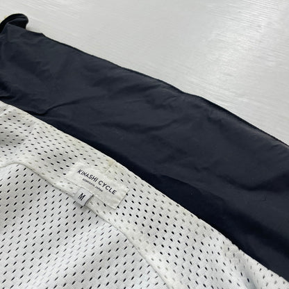【中古品】【メンズ】 KINASHI CYCLE キナシサイクル BIG ZIP NYLON JACKET ビッグジップ ナイロンジャケット ライトアウター 147-260123-ks-11-tei サイズ：M カラー：ブラック 万代Net店