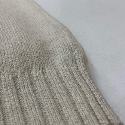 【中古品】【メンズ】 STUSSY ステューシー SURFMAN MERINO COTTON SWEATER 117276 サーフマン メリノコットン セーター 長袖 トップス 142-260123-ks-08-fuz サイズ：S カラー：アイボリー 万代Net店