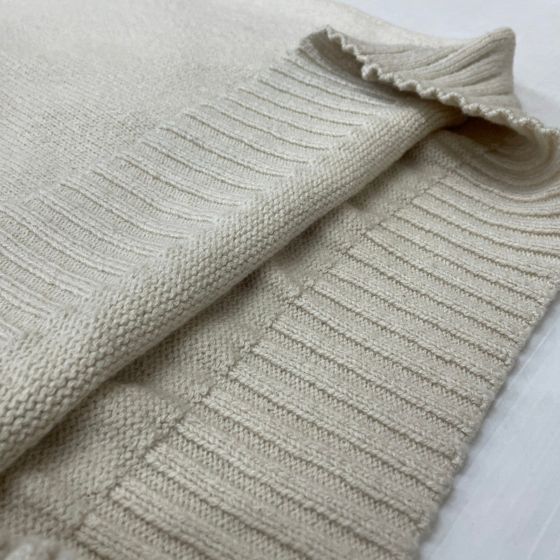 【中古品】【メンズ】 STUSSY ステューシー SURFMAN MERINO COTTON SWEATER 117276 サーフマン メリノコットン セーター 長袖 トップス 142-260123-ks-08-fuz サイズ：S カラー：アイボリー 万代Net店