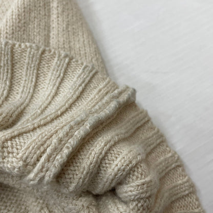 【中古品】【メンズ】 STUSSY ステューシー SURFMAN MERINO COTTON SWEATER 117276 サーフマン メリノコットン セーター 長袖 トップス 142-260123-ks-08-fuz サイズ：S カラー：アイボリー 万代Net店
